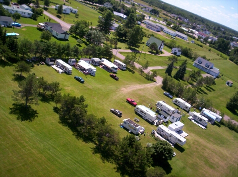 Camping prs de Parlee Beach