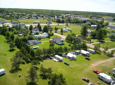 Camping prs de Parlee Beach