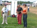 Ted Gaudet (organizer), Robert Trpanier (Canada) and Anna Rubin (Autriche)